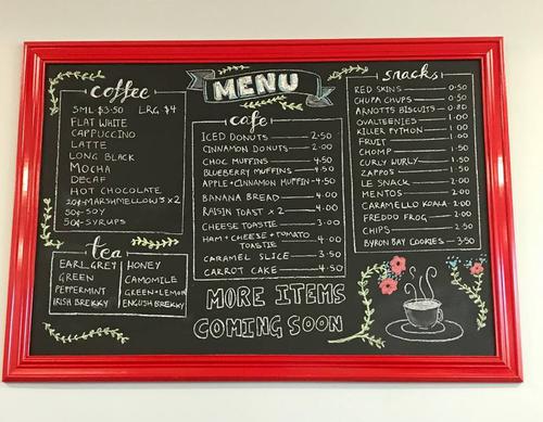 New Menu Alert