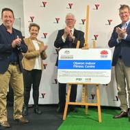 Officials meet to celebrate new Oberon Fitness Centre opening